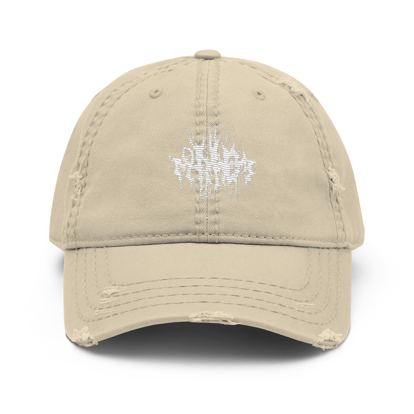 MON4RCH Distressed Hat