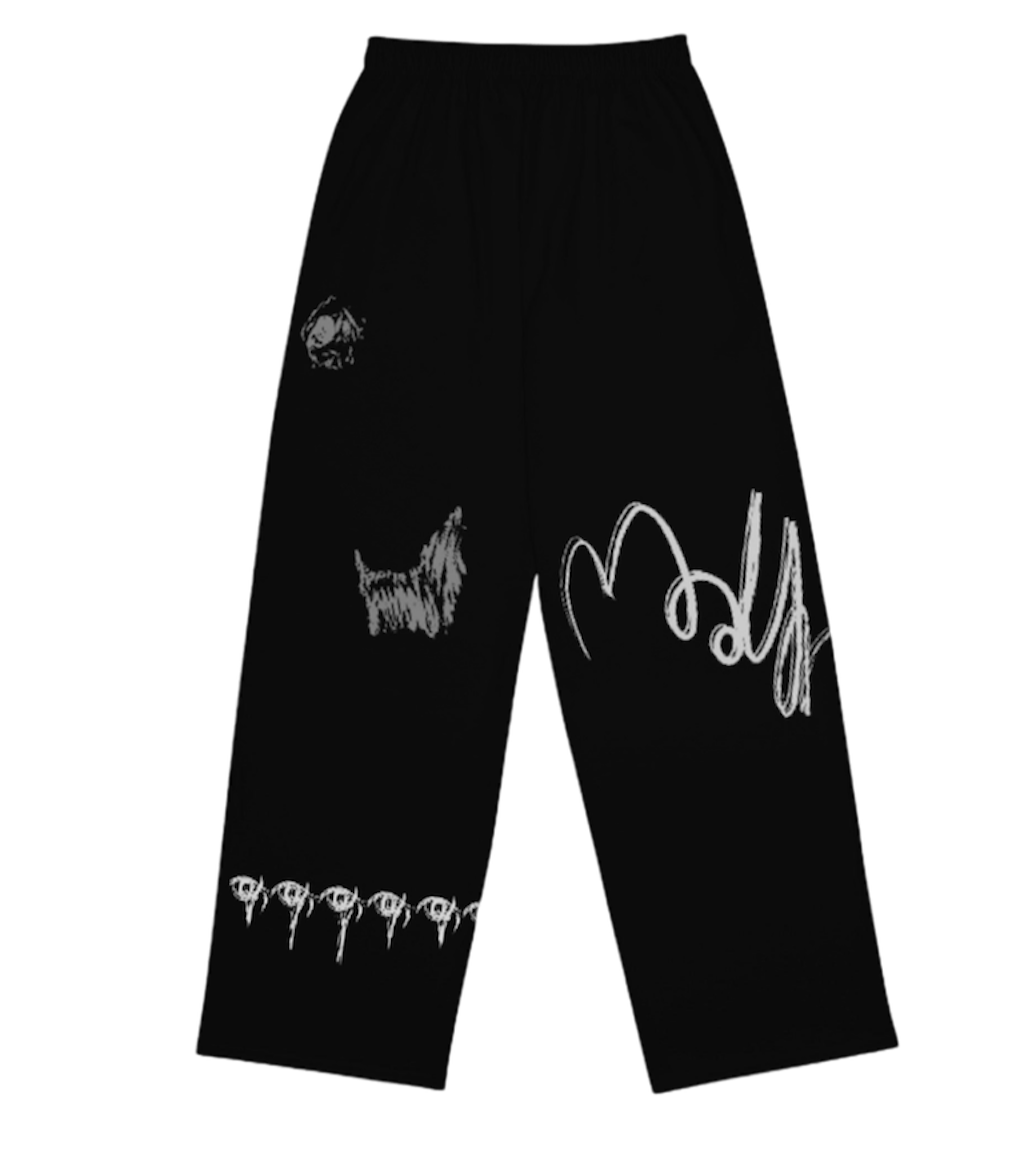 RE4L Bedlamite Wide-Leg Pants (Unisex)