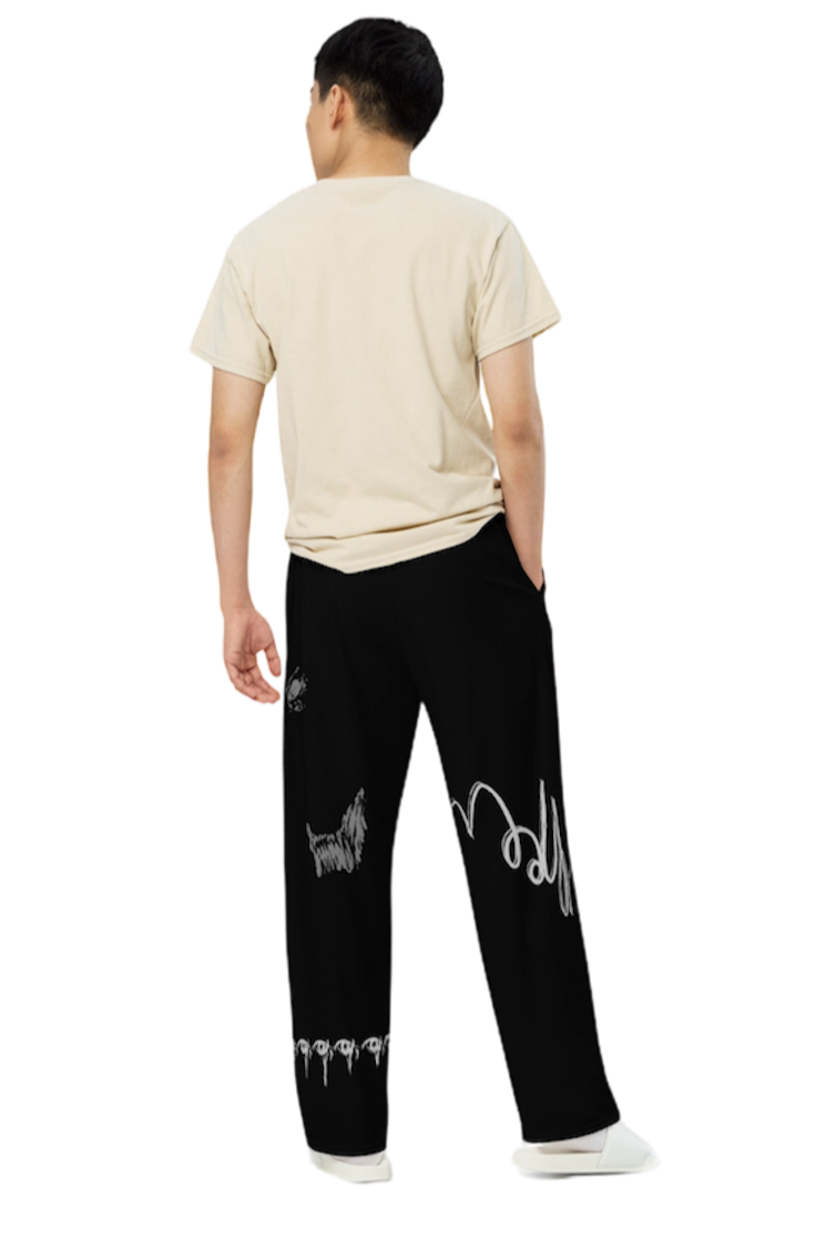 RE4L Bedlamite Wide-Leg Pants (Unisex)