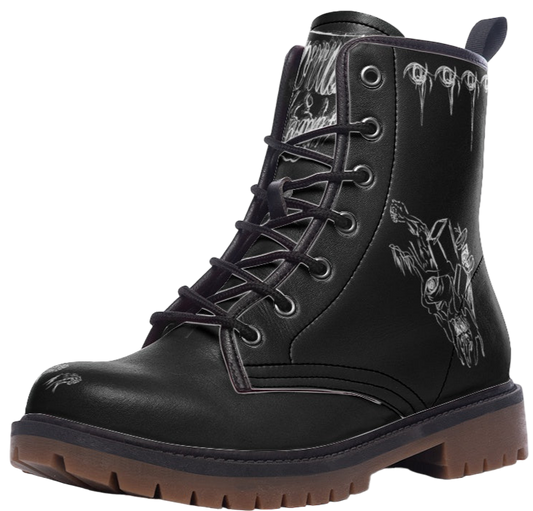 M4NIAC 1 Leather Boots