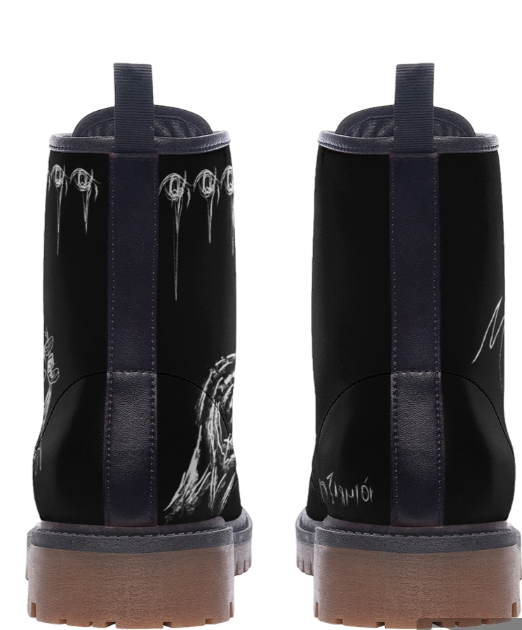 M4NIAC 1 Leather Boots