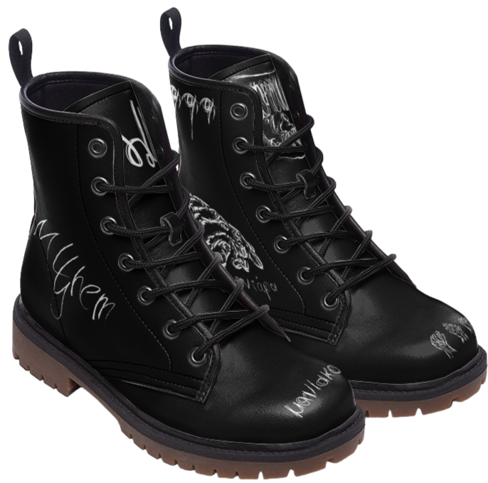 M4NIAC 1 Leather Boots