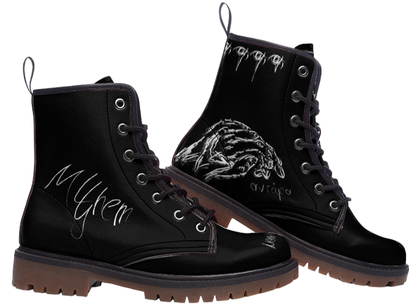 M4NIAC 1 Leather Boots